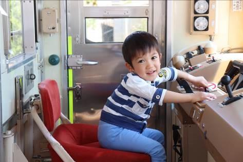 運転台乗車体験